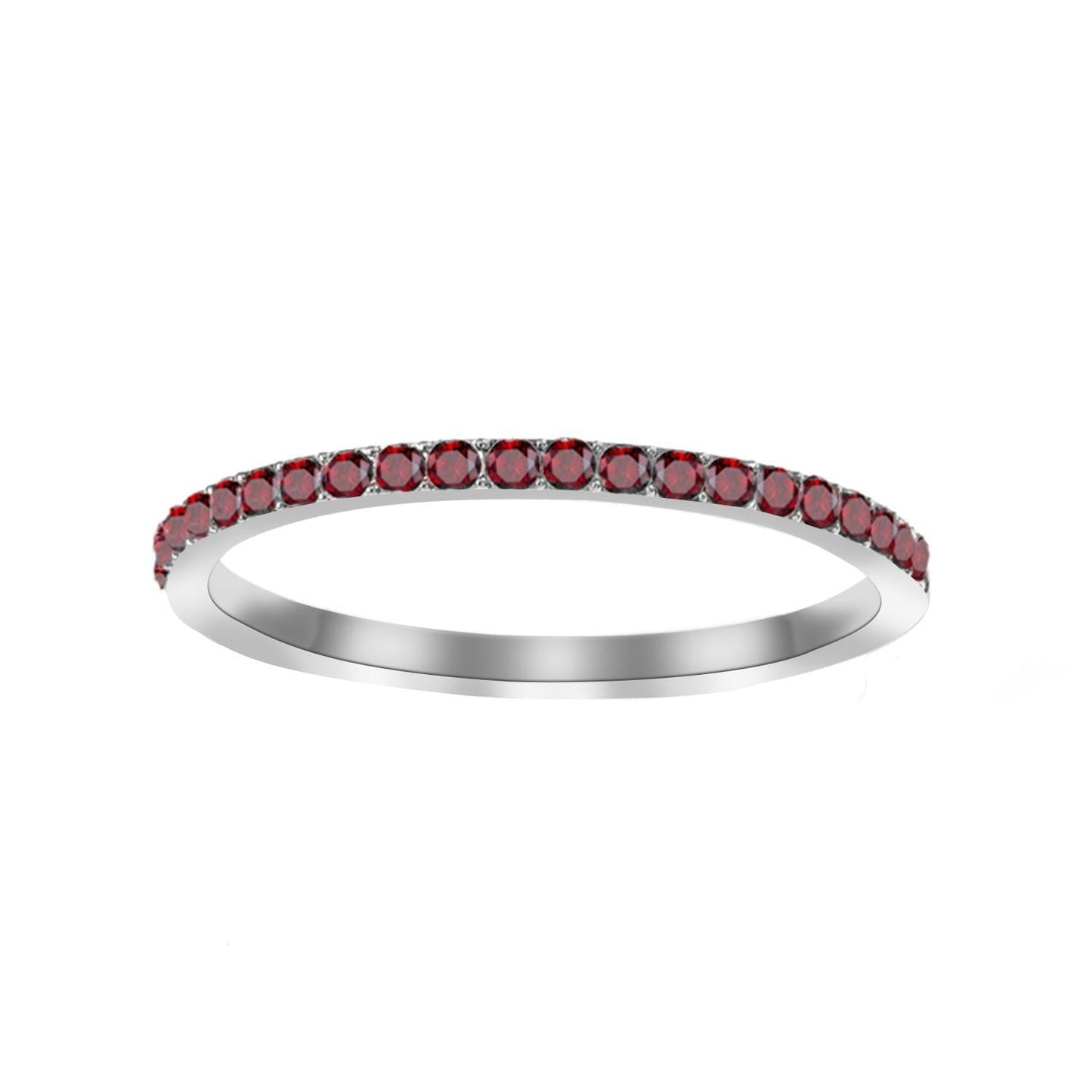 Soraya Rubelis Ring | Hvitt Gull