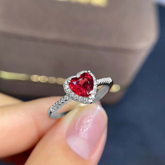 Delara Carmessia Ring | Hvitt Gull