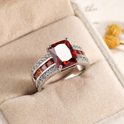 Kassira Redmont Ring | Hvitt Gull