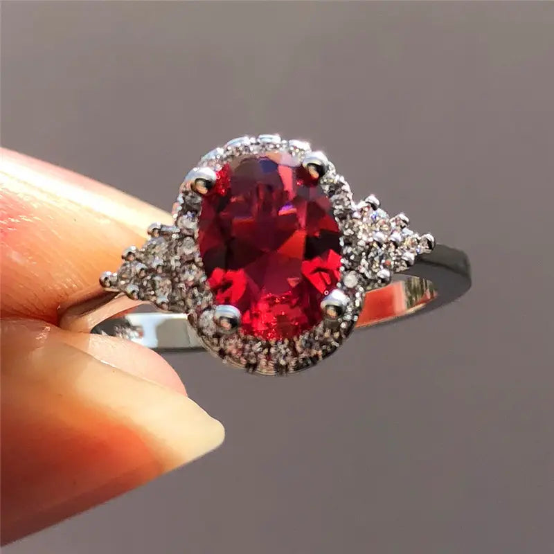 Kirelle Emberlain Ring | Hvitt Gull