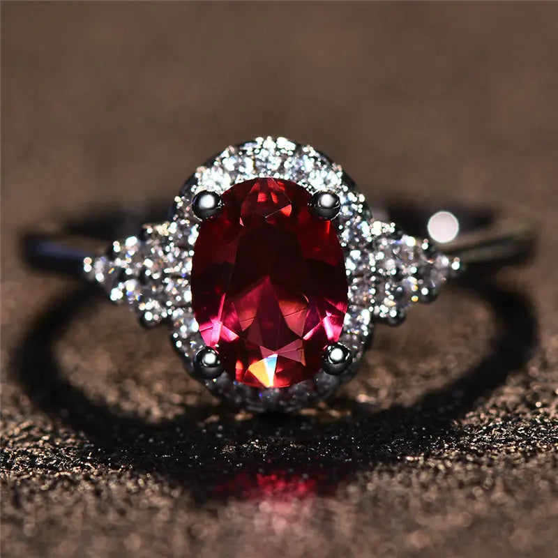 Kirelle Emberlain Ring | Hvitt Gull