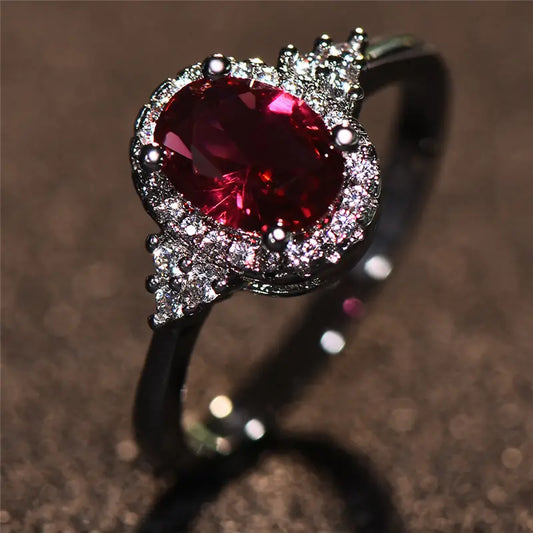 Kirelle Emberlain Ring | Hvitt Gull