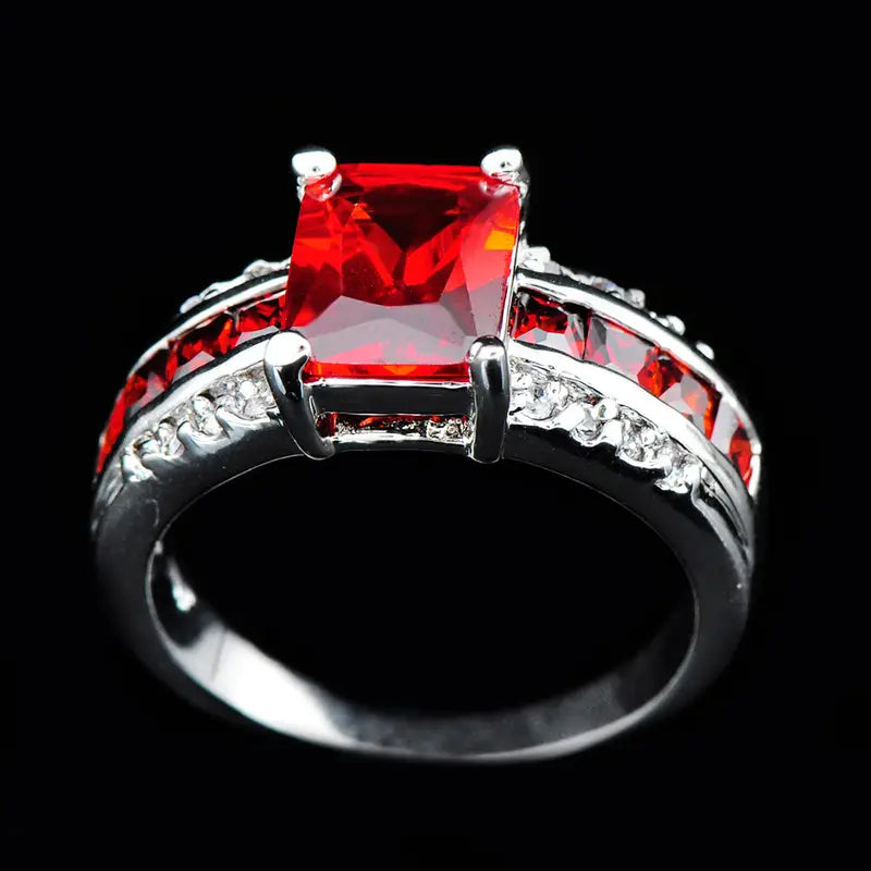 Kassira Redmont Ring | Hvitt Gull