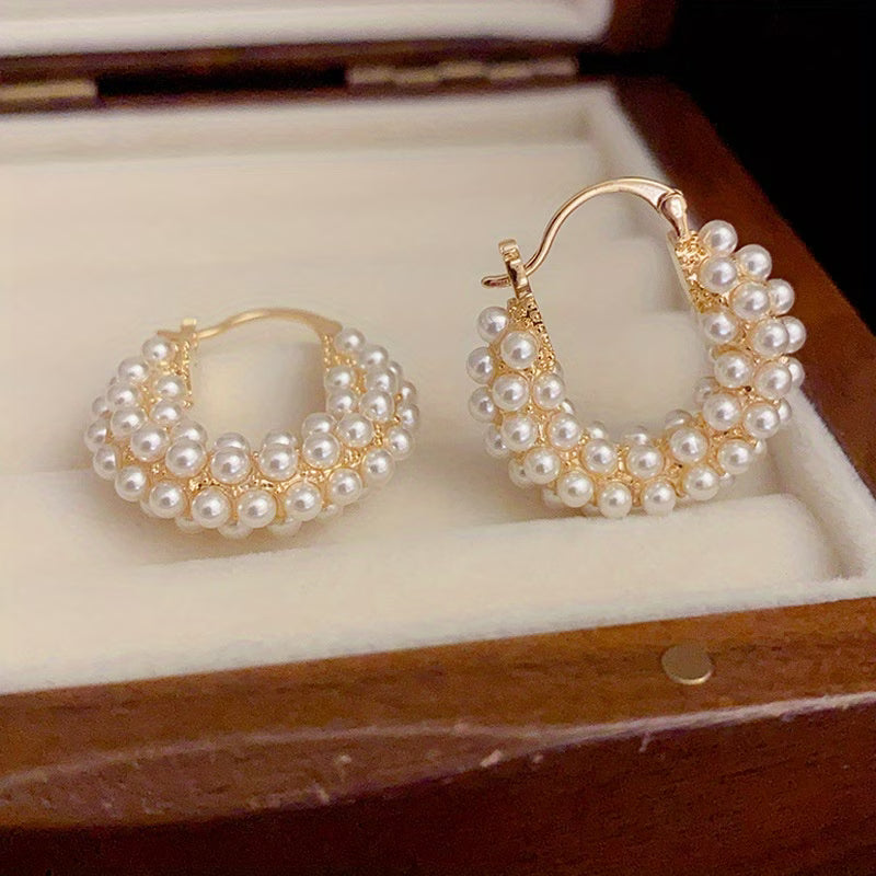 Lagdelt Perle Hoopringer