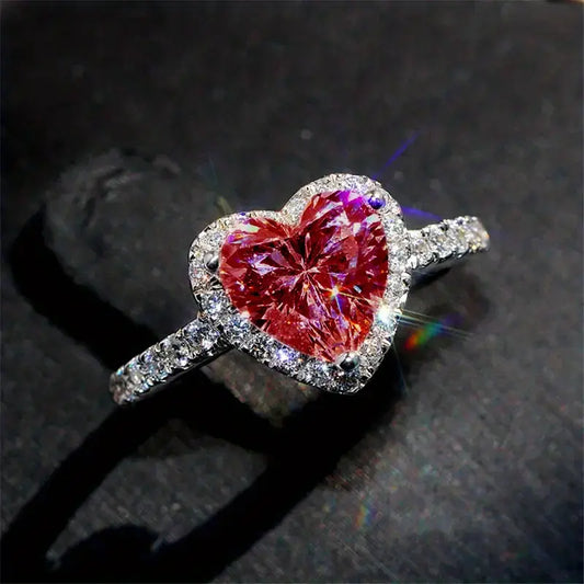 Delara Carmessia Ring | Hvitt Gull