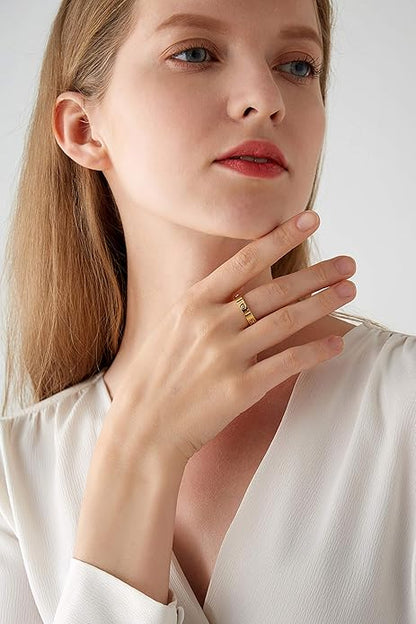 Promise Bånd Ring | Gull