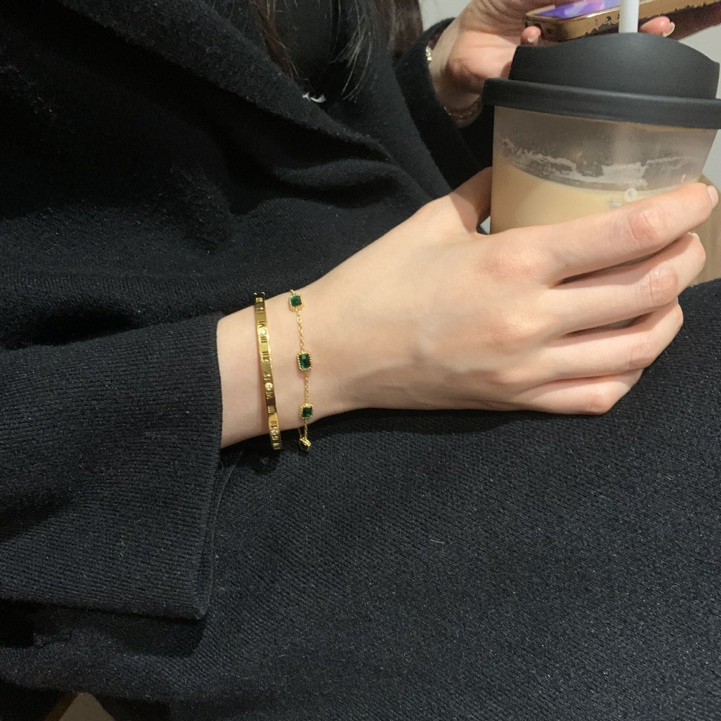 Erin Grønn Armbånd