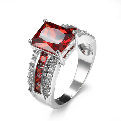 Kassira Redmont Ring | Hvitt Gull
