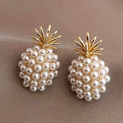 Perle Pineapple Øredobber