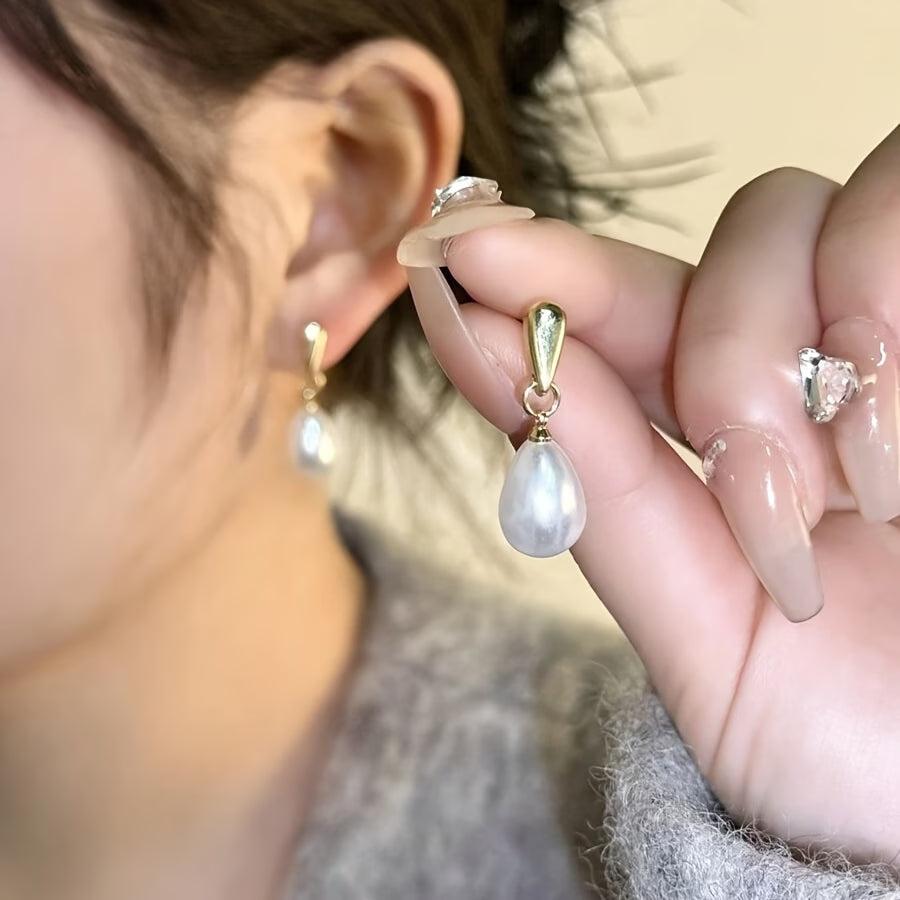 Floating Perle Øredobber