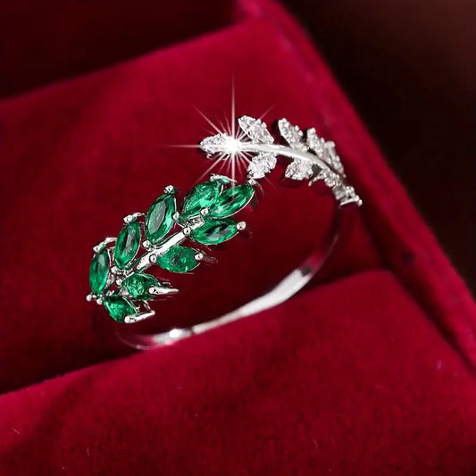 Vivara Lyselle Ring | Hvitt Gull