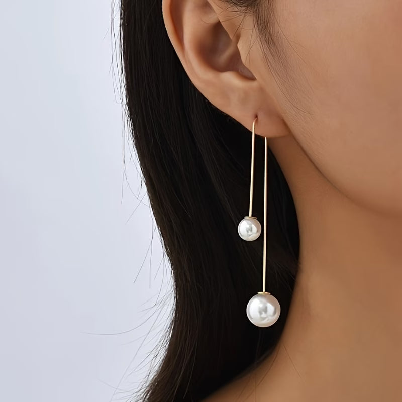 Radiant Perle Statement Øredobber