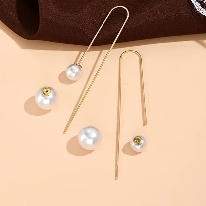 Radiant Perle Statement Øredobber