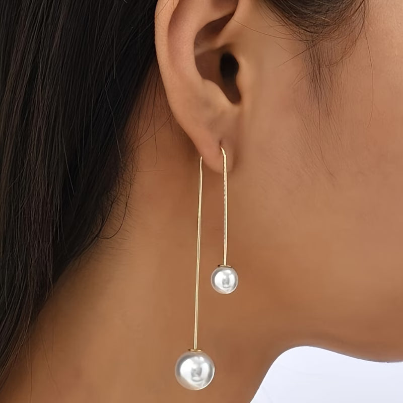 Radiant Perle Statement Øredobber